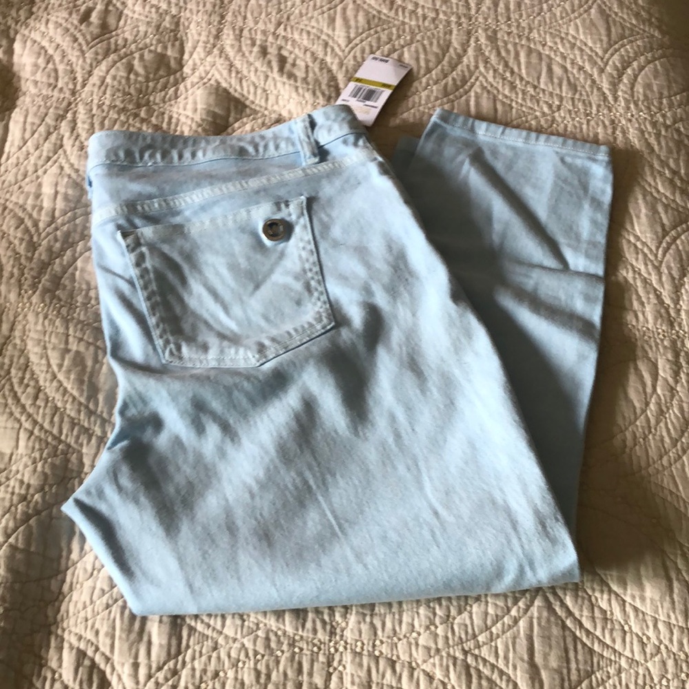 Michael Kors Izzy cropped skinny size 14 NWT